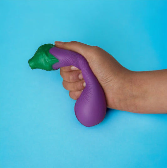 Eggplant Stress Toy