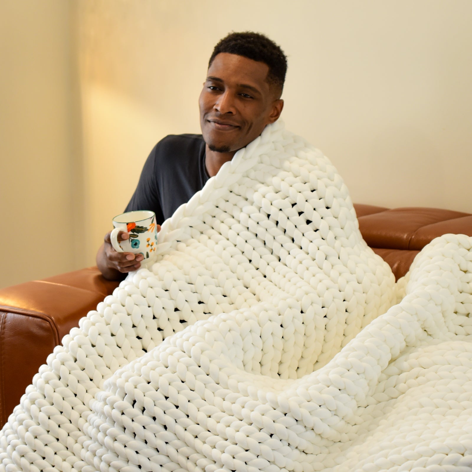Hand Woven Weighted Blanket Kuddle Sleep